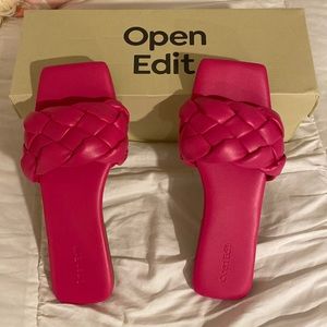 Open Edit sandal in pink new in box 7.5